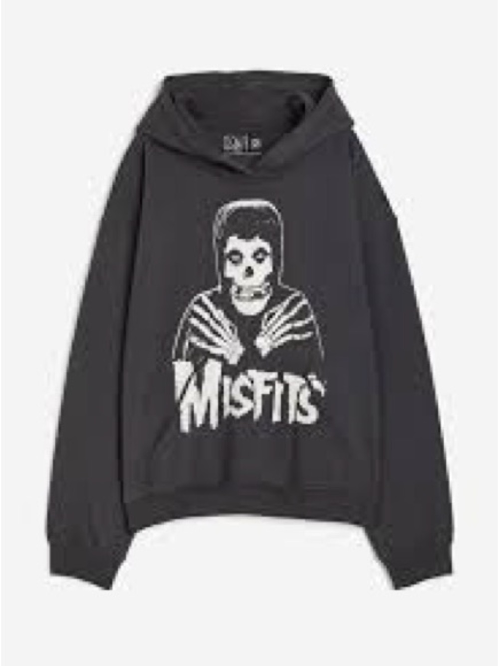 Misfits Crimson Ghost Skull Graphic Hoodie Size Large Danzig Horror Punk Goth
